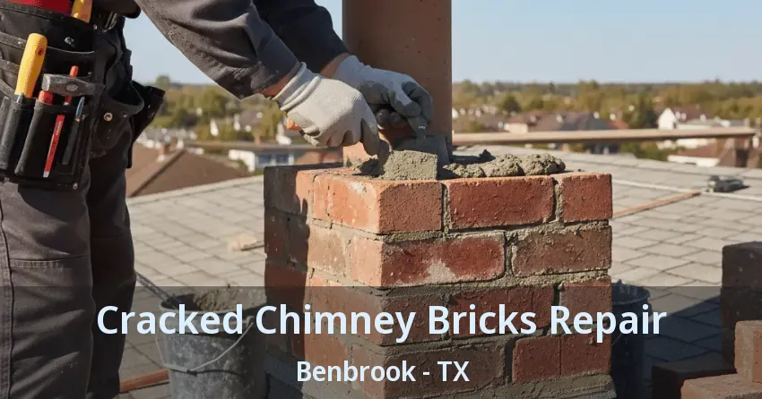 Cracked Chimney Bricks Repair Benbrook - TX
