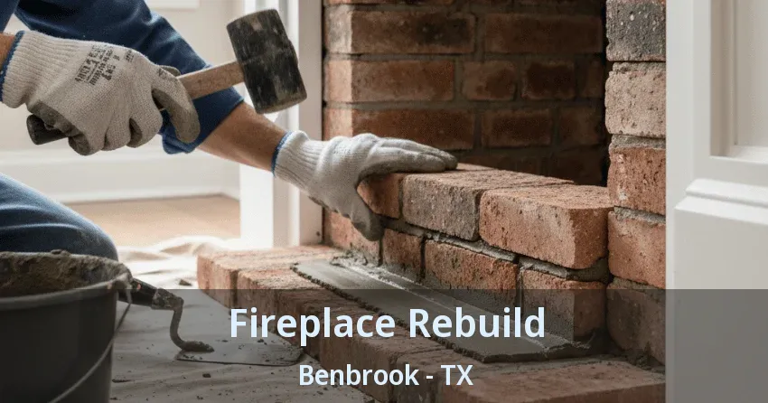 Fireplace Rebuild Benbrook - TX