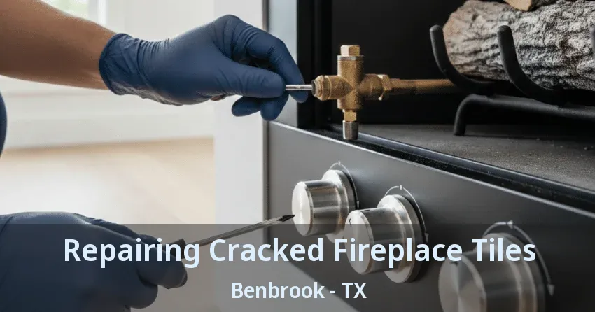 Repairing Cracked Fireplace Tiles Benbrook - TX
